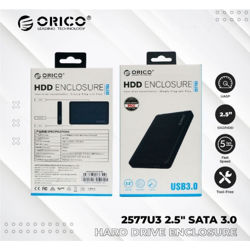 casing hardisk Orico 2,5 versi 3,0