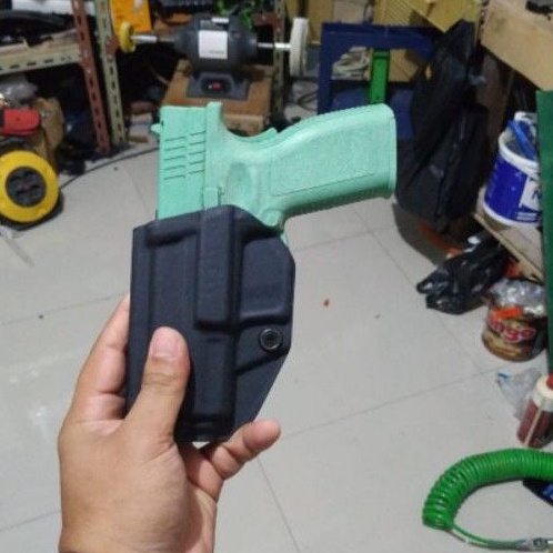 Kydex Holster HS HS9 OWB  Kiri Sarung Pistol HS 9 Kiri Kidal