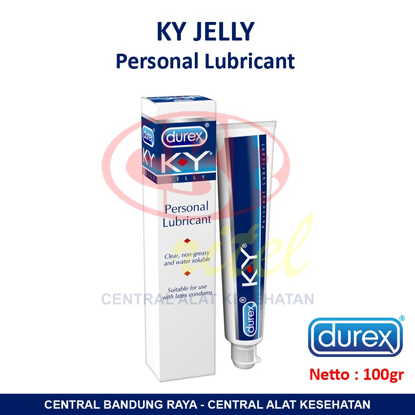 KY Jelly Personal Lubricant 100gr - Pelumas Pribadi Pria & Wanita
