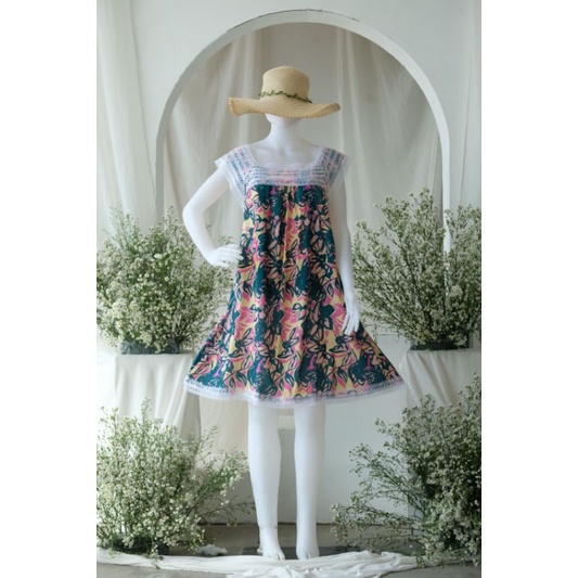 ALINA SLEEPWEAR-Greenpink