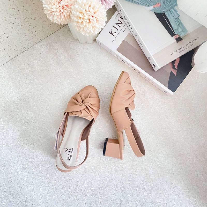 WOODY HEELS - Sepatu wanita/Heels wanita/ Sepatu kerja