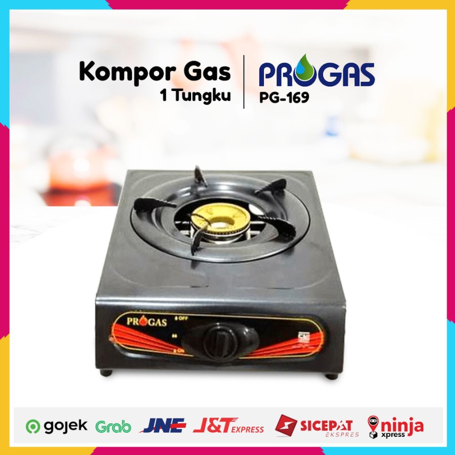 Kompor Gas 1 Tungku Progas PG-169