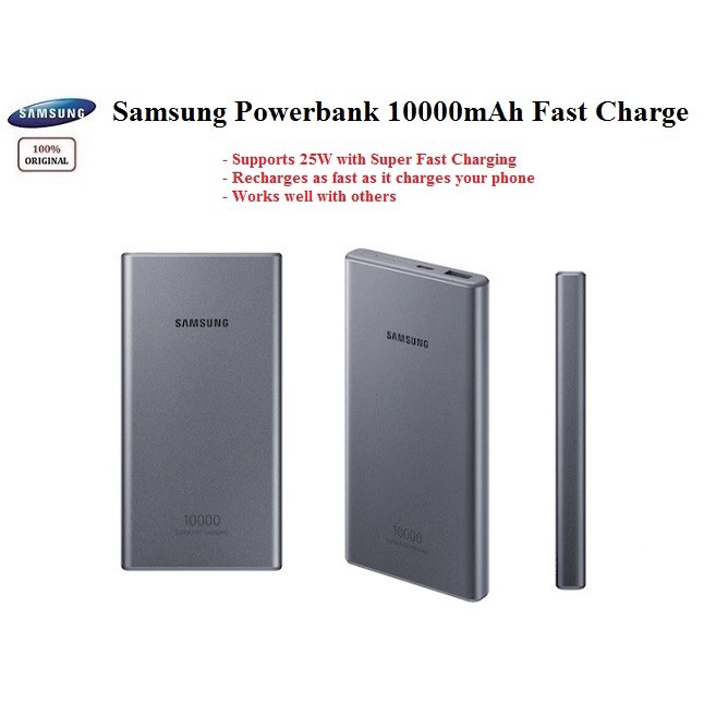 Jual Samsung Power Bank 25W 10000mAh Battery Pack 25W 10000mAh Type C ...