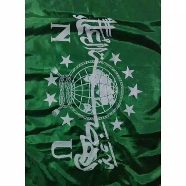 Bendera NU 20 BIJI 120x80 cm satin