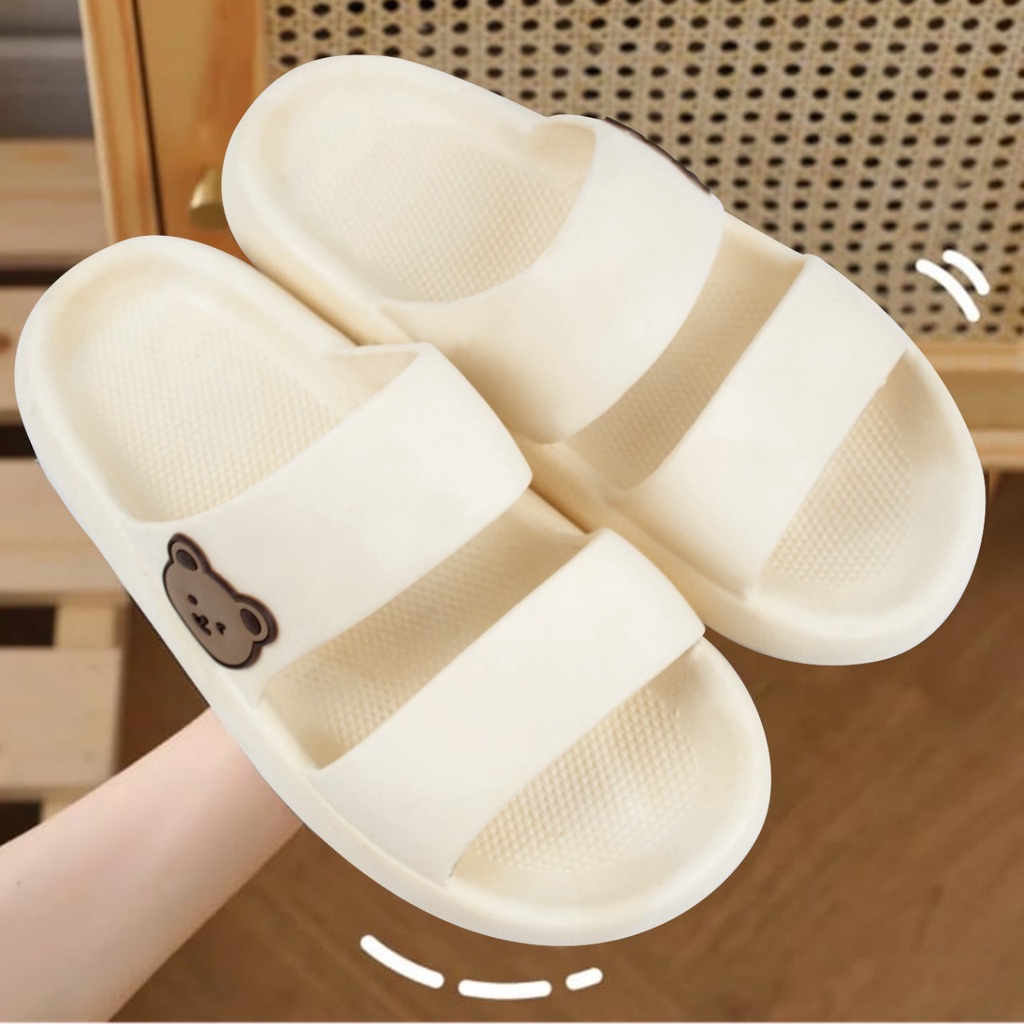 Sandal selop wanita / Sandal Slide TORY Rubber Anti Slip Import