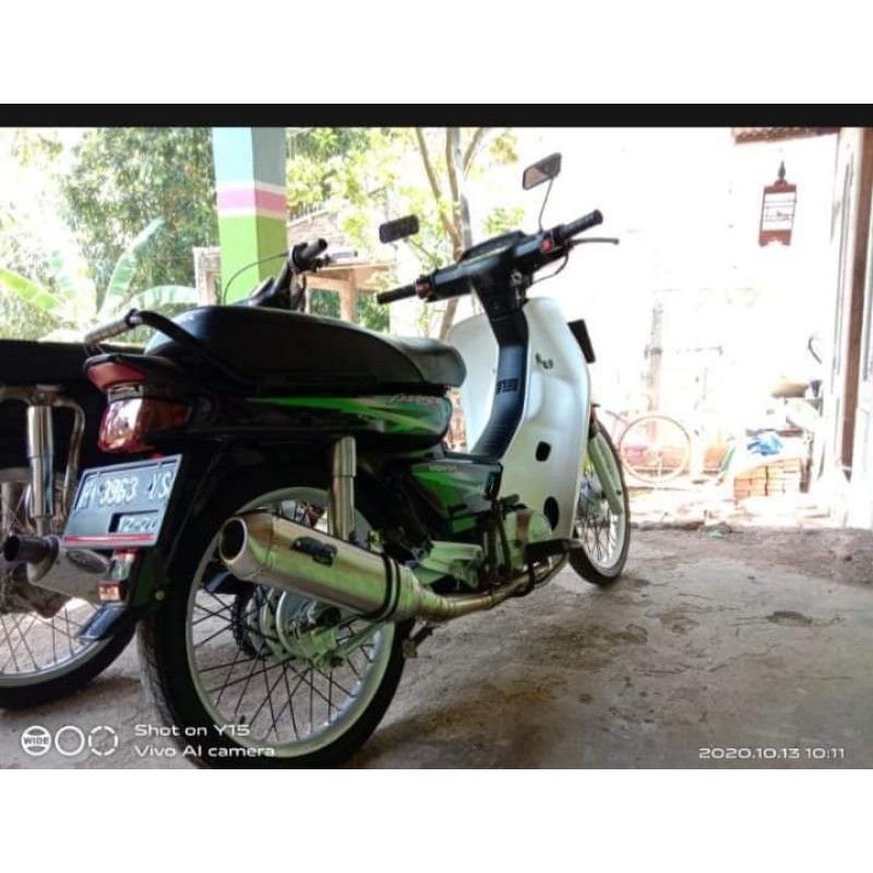knalpot Dos kapsul all motor bebek grand c70 kharisma supra revo blade supra 125 jupiter