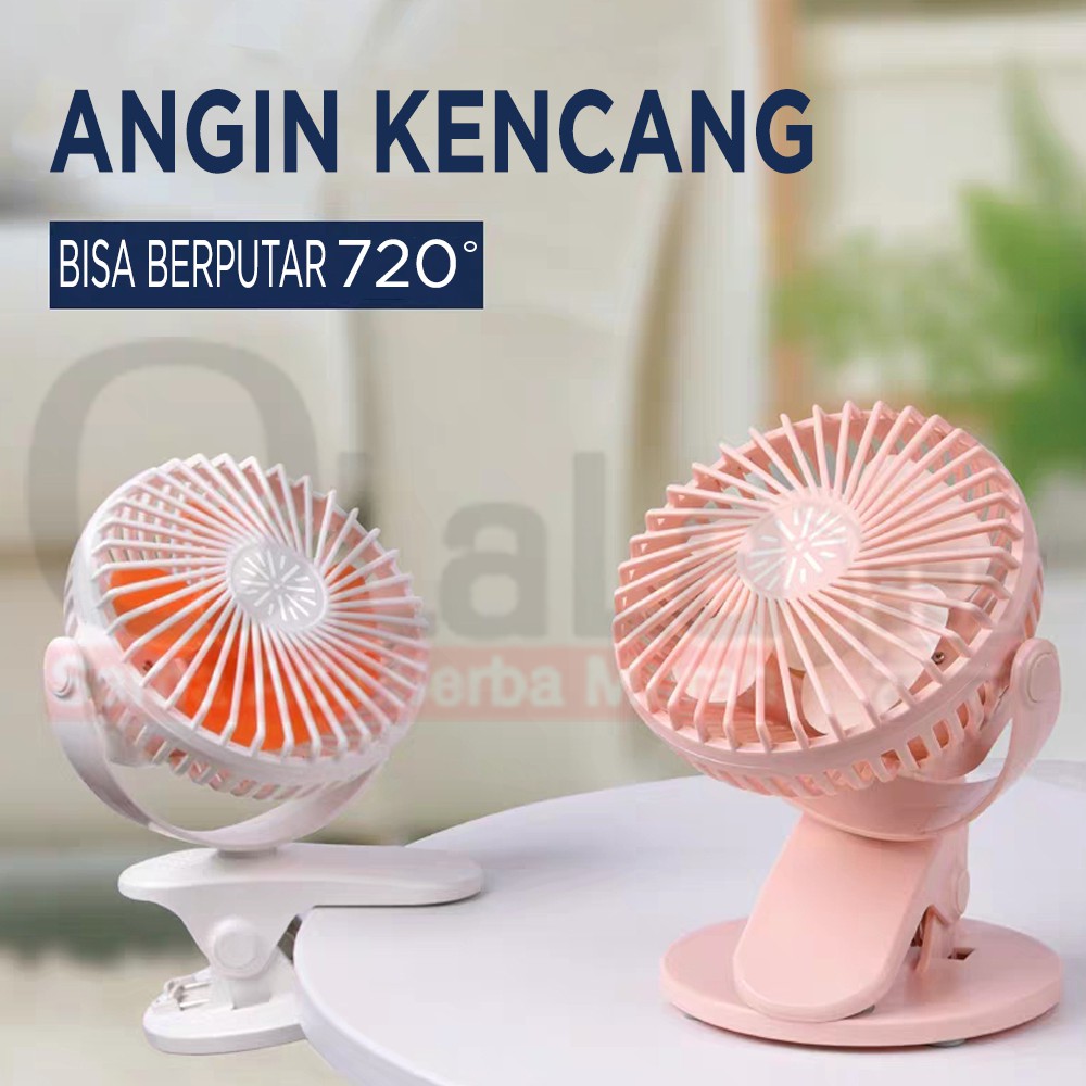 KIPAS ANGIN PORTABLE MINI FX-030 MINI FAN JEPIT CLIP PUTAR 720