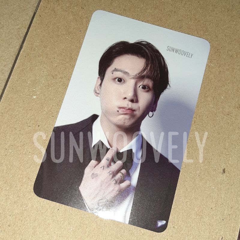 (PAIR J-HOPE) BTS JUNGKOOK THE FACT CHINA BENEFIT PHOTOCARD PC