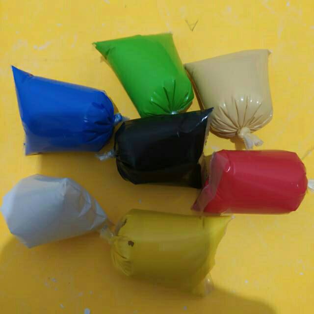 Cat lukis patung gypsum, cat tembok 7 warna dasar | Shopee ...