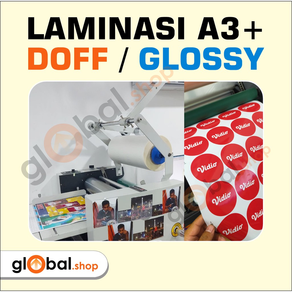 

LAMINASI GLOSSY / DOFF