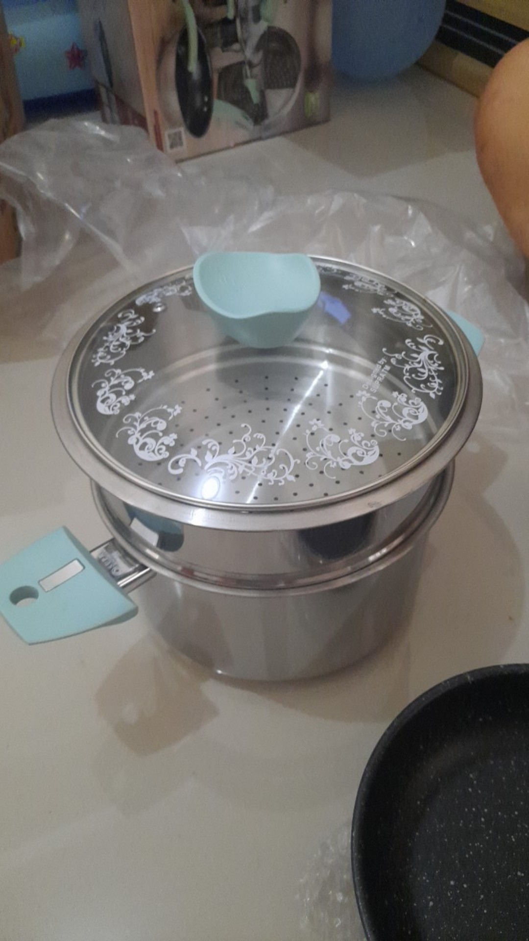 Wajan Set Induksi / Panci Set / 7pcs Cookware Set Supra - Turquoise