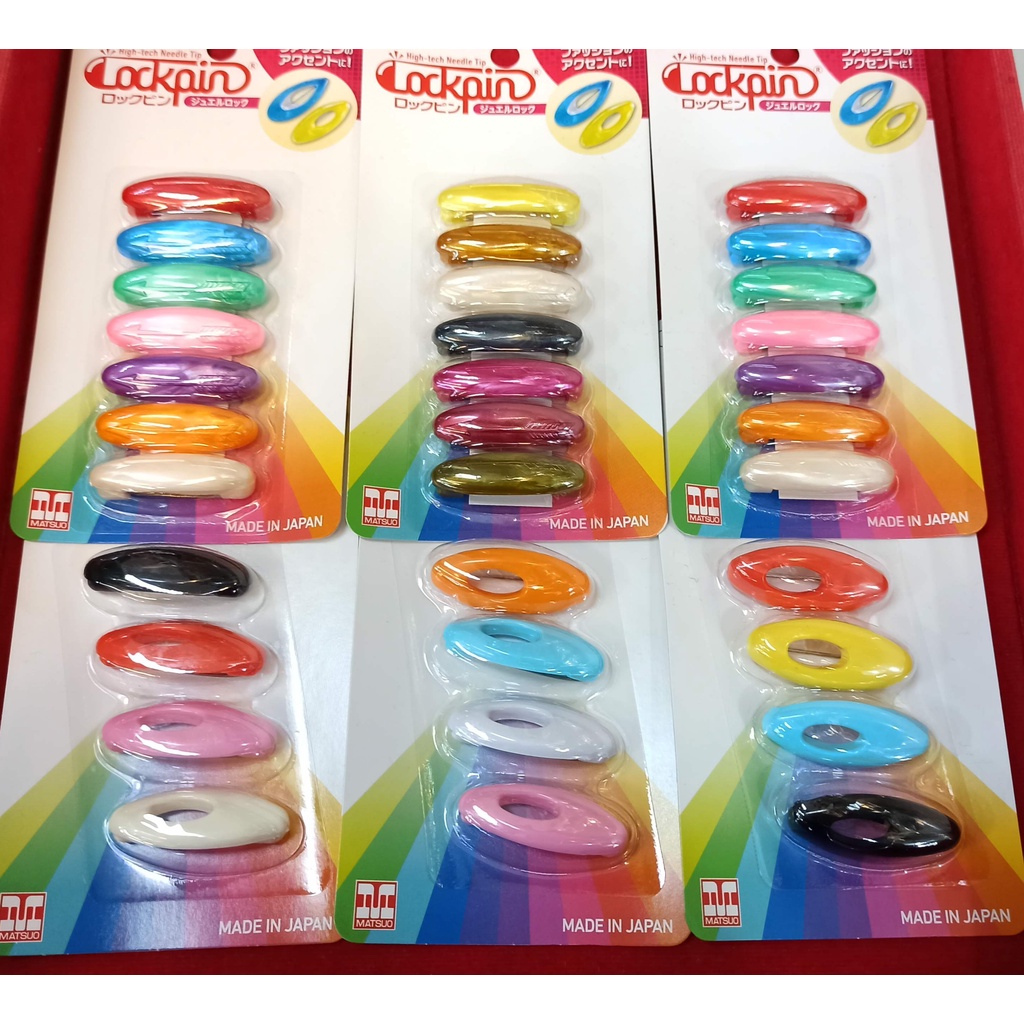 Peniti Jepang, Tuspin anti karat, Peniti Hijab, Pogieon Original Jepang, Lock pin