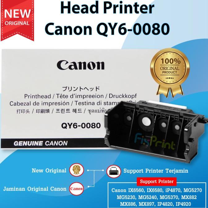 Print Head Canon Ix6560 Printhead Ix6560 Ix 6560 Qy6 0080 Original