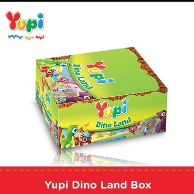 

Yupi dino land Box isi 24 pcs = berat bersih 168 gram