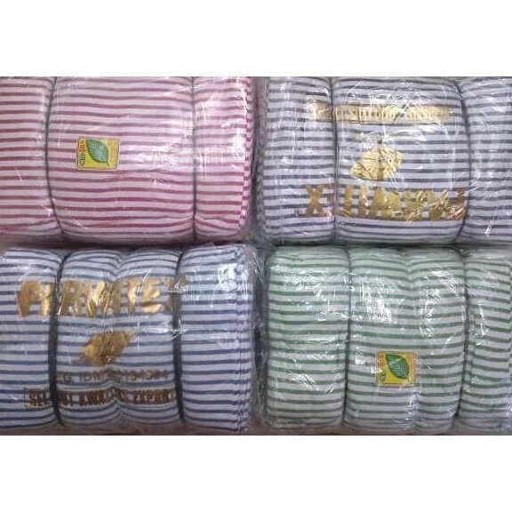 Selimut Dewasa Selimut Salur Cap Daun Parwitex - Hijau(N6Y4) Selimut Tebal Jumbo Selimut Bulu Polos 