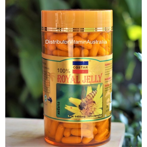 Costar Royal Jelly 6% 10DHA 1450mg Halal Made In Australia