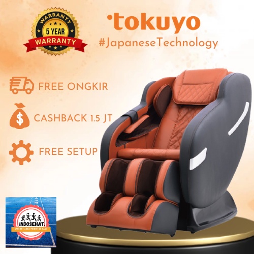 TOKUYO Premium Massage Chair TC-395 - Kursi Mesin Pijat Kaki Tangan Punggung Full Body Elektrik