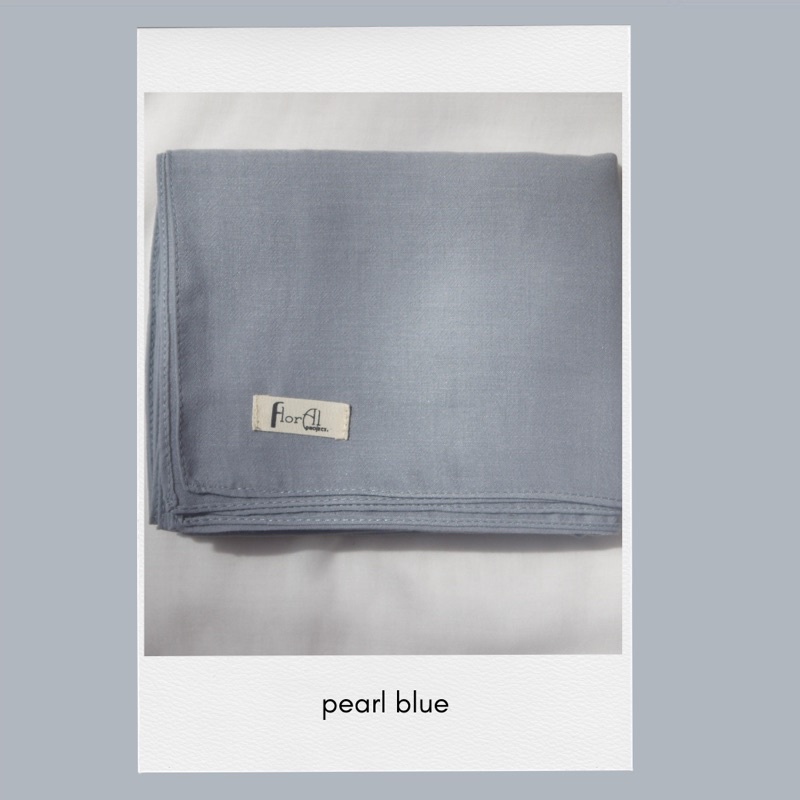 Qia Shawl Pashmina Voal Miracle-Pearl Blue