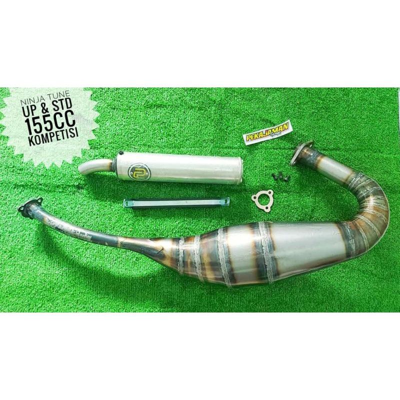 Knalpot Ninja Pekajaman Muffer Ninja R RR SS Galvanis Almu Original Jogja