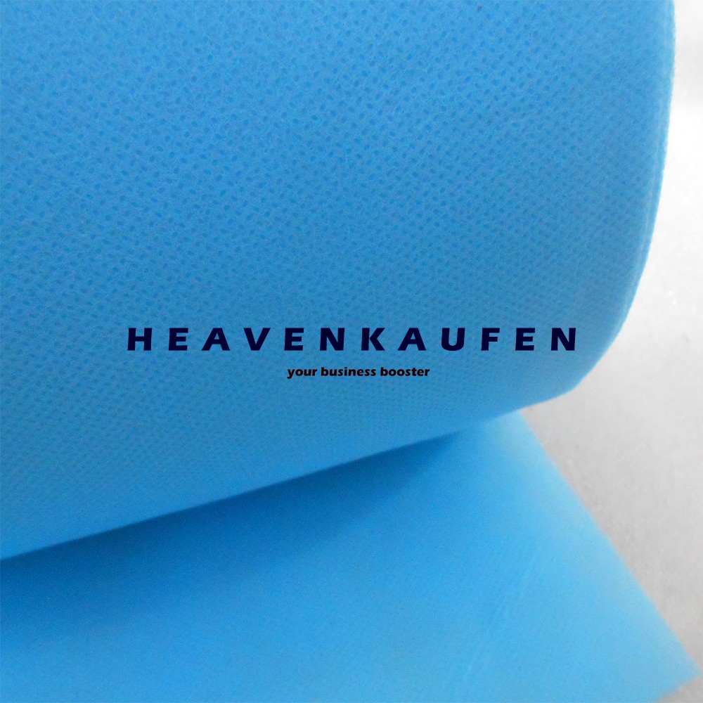 Kain Spunbond Spunbun Spungbun 75 Gram Biru Langit / Biru Muda Meteran