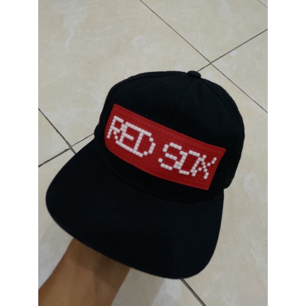 Topi MLB Red SOX Second Original