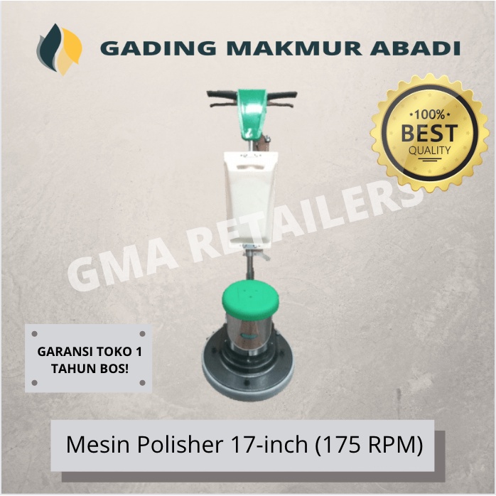 Mesin Polisher Lantai / Floor Polisher 17-inch (175 RPM) (2HP)