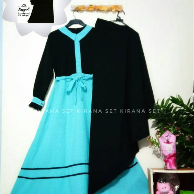 Gamis set kirana