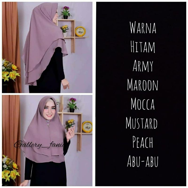Khimar 2 Layer