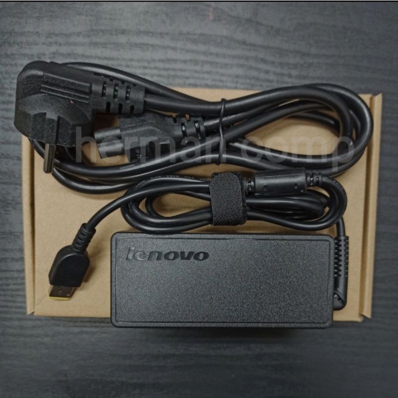 Original Adaptor/Charger Laptop lenovo ADLX65NCT3A 20V 3.25A 65W USB KOTAK