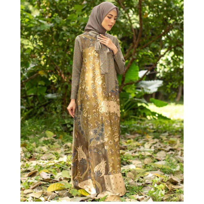 Ottoman Dress Olive XL Heaven Lights HL