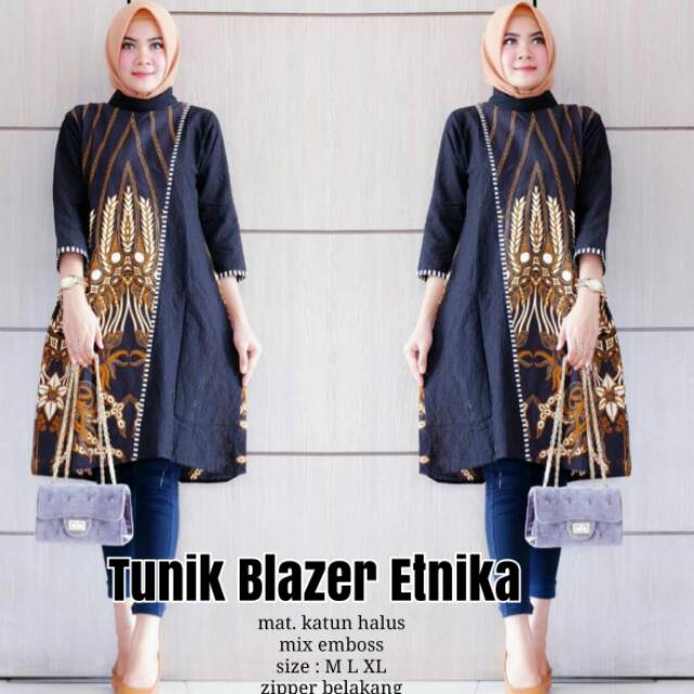 TUNIK BLAZER ETHNIKA BATIK