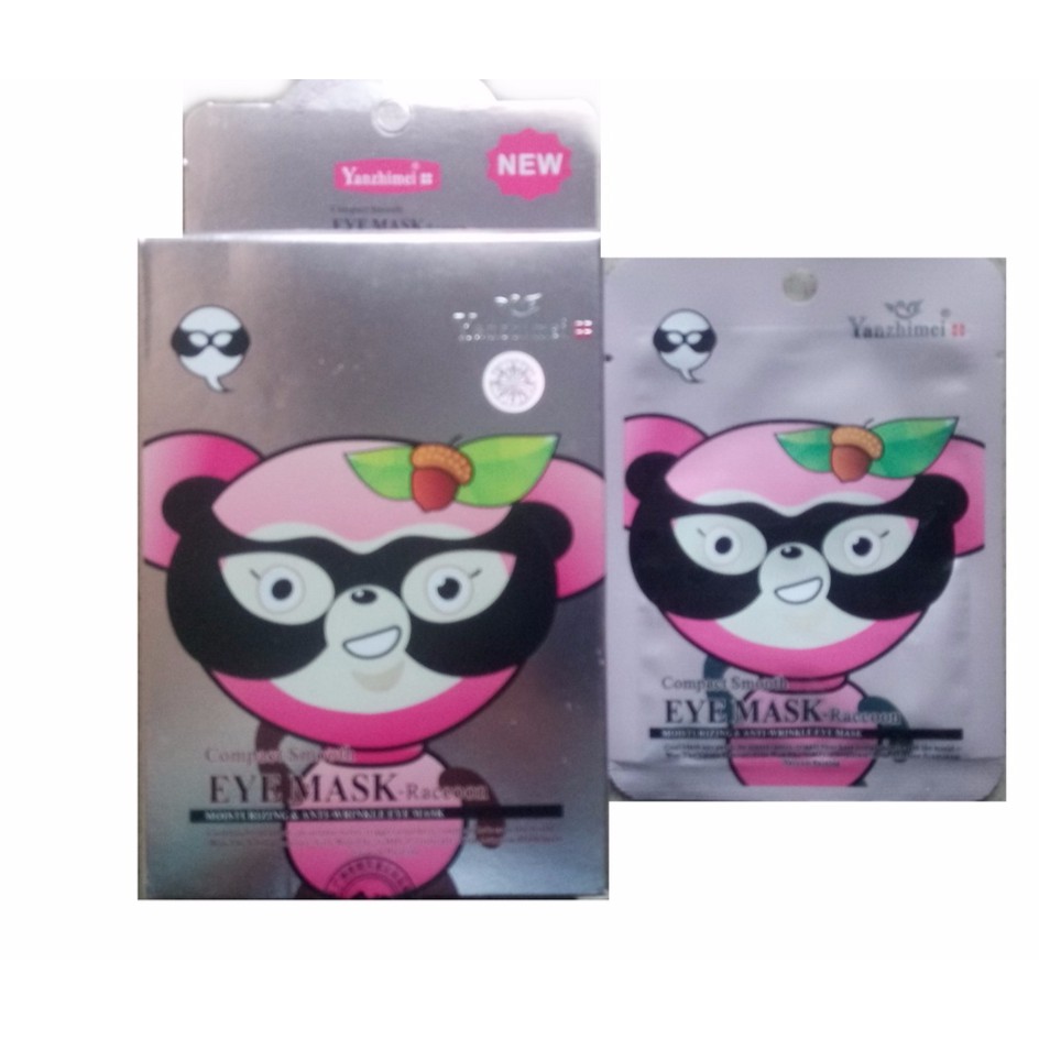 Eye Mask Bear / Masker mata Isi 10 pcs  - B12015