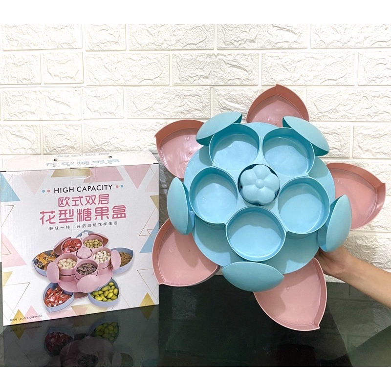 TOPLES BUNGA SNACK, CANDY / TOPLES BUNGA MEKAR  2 SUSUN/ TOPLES BUNGA PUTAR 2