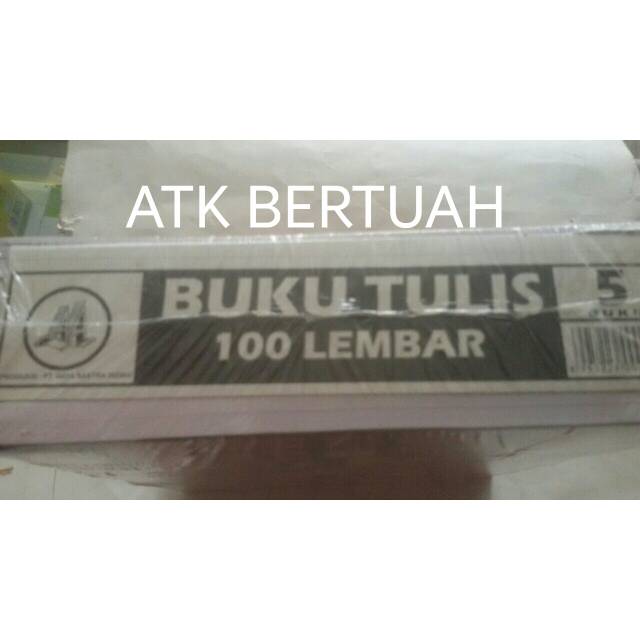 

1 BUAH BUKU TULIS 100 LEMBAR