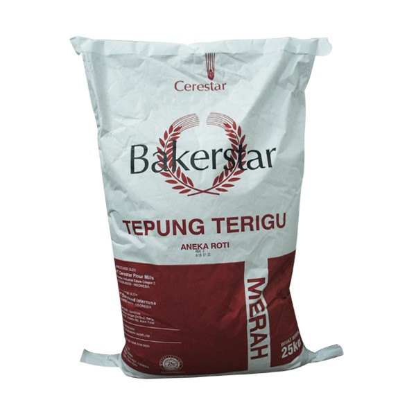 

Tepung Bakerstar Merah - Repack 1kg