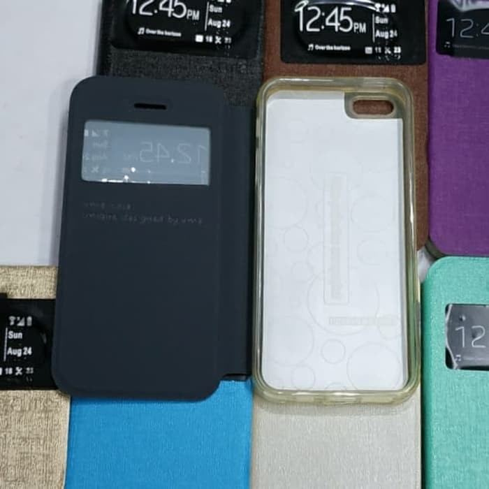 IPHONE 5 / 5G / 5S sarung flip cover ume/ sarung model buku