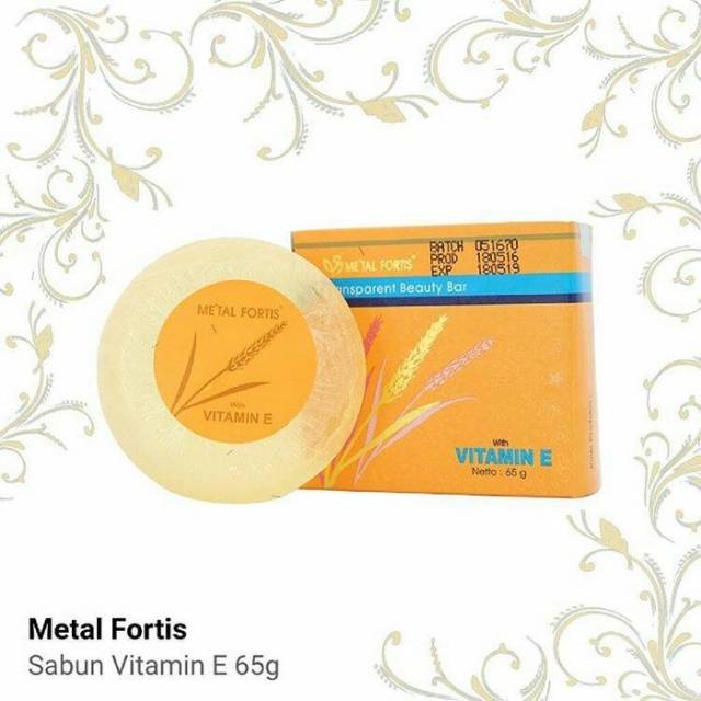 JG - SABUN METAL FORTIS VIT E ORIGINAL BPOM - SABUN FORTIS VITAMIN E BPOM