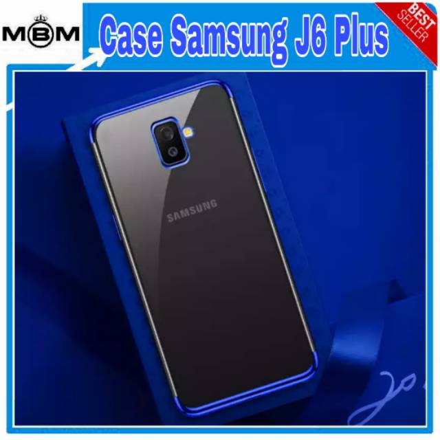 Case Samsung Galaxy J6 Plus Casing Plating Softcase Premium