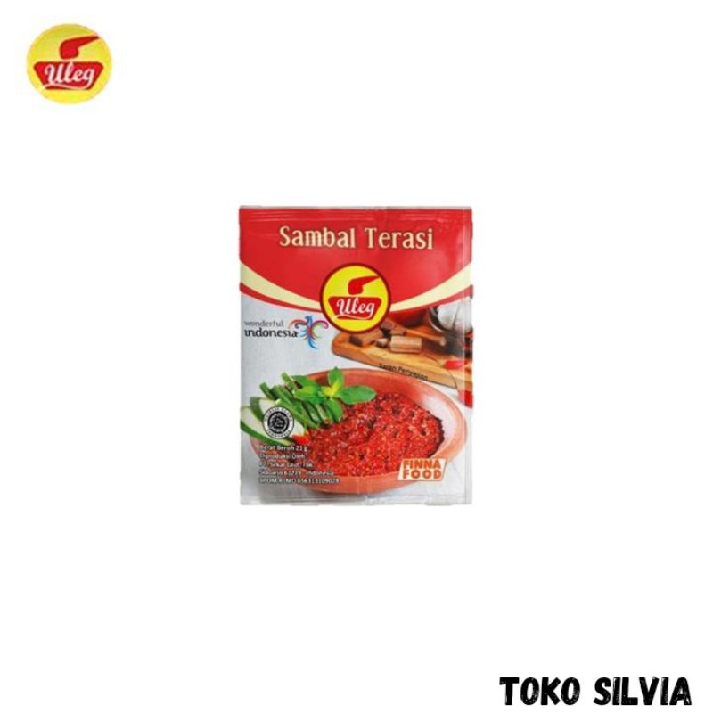 

FINNA Sambal terasi Uleg 20gr ( 10 Sachet)