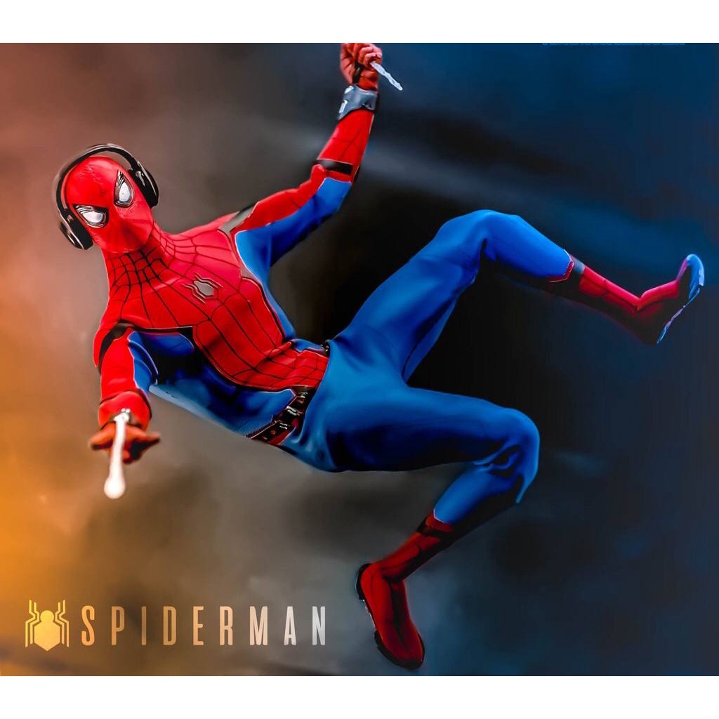 ACTION FIGURE Spiderman Home Coming TERDAPAT BANYAK PART YANG BISA  DIUBAH