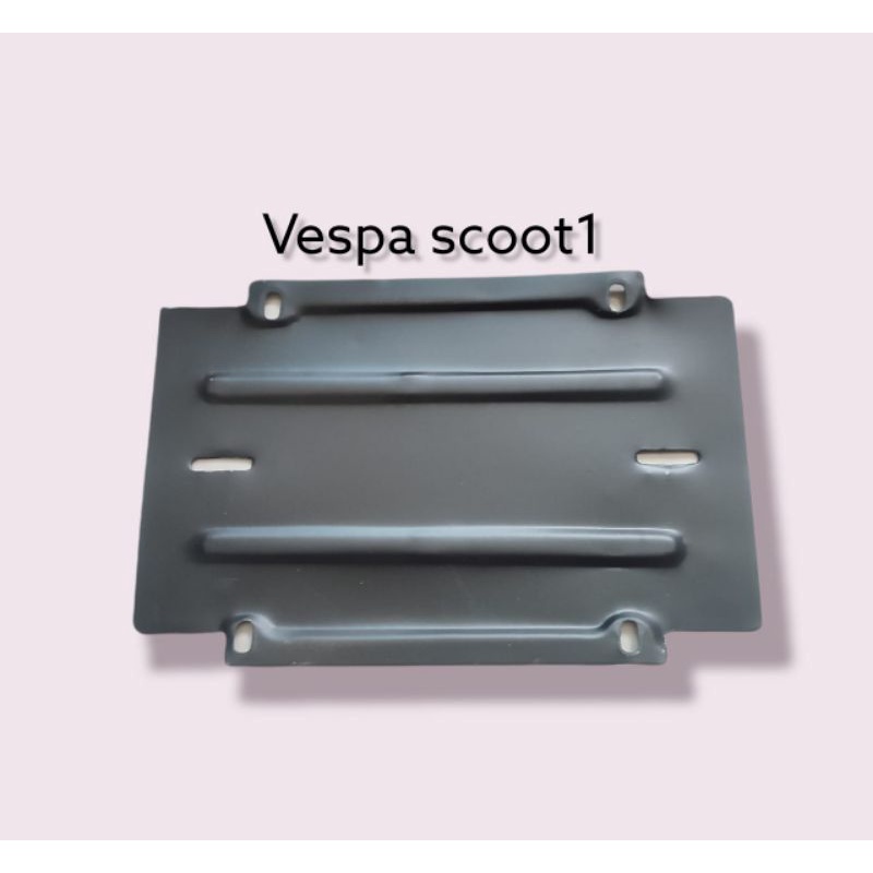 dudukan plat nomer belakang vespa px exclusive excel super tempat plat nomor belakang vespa