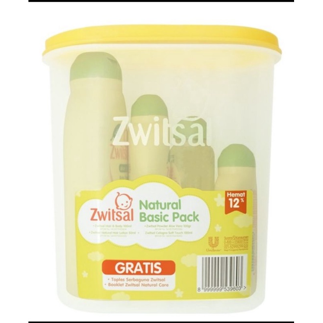 Zwitsal Natural Basic Pack Gifset - Baby Travel Pack