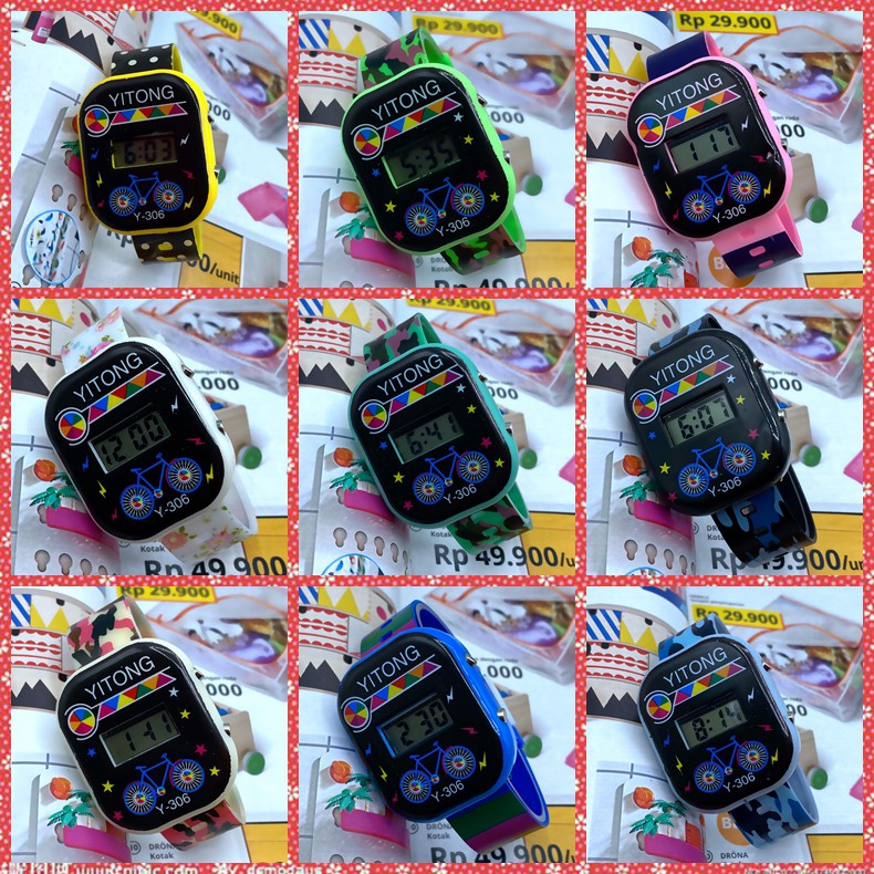 JAM TANGAN DIGITAL APPLE ANAK