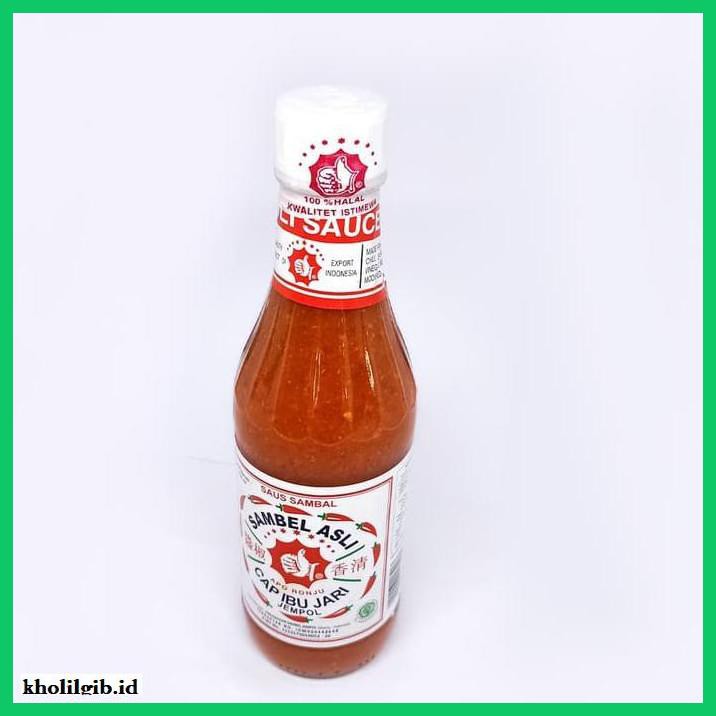 

Aneka-Sambal- Sambal Asli Cap Ibu Jari Jempol Original 320Gr - Saus Sambel -Pedeeeeeezzzzzzz.