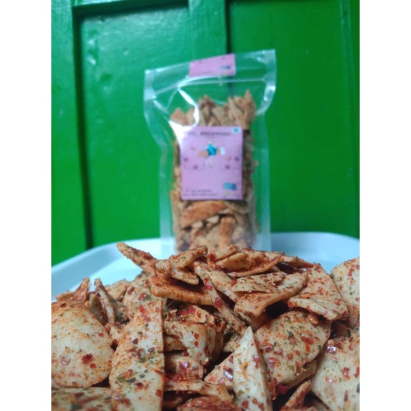 

Snack Dower, BASRENG PEDES DAUN JERUK DAN BASRENG DAUN JERUK 150gram