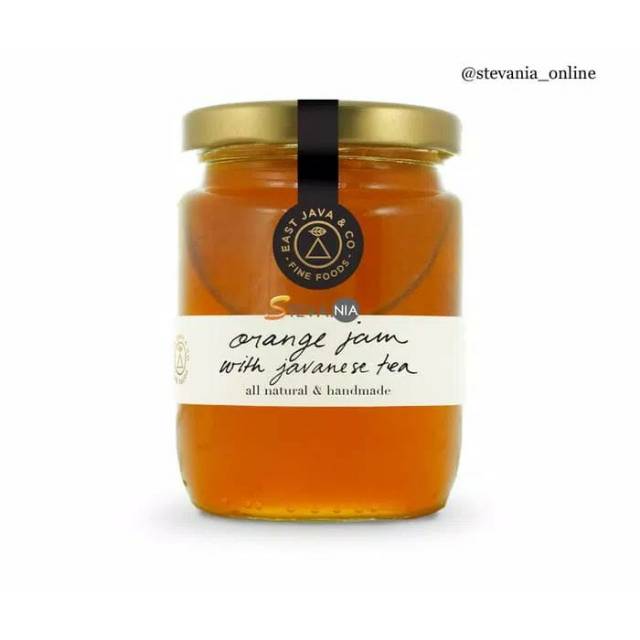 

East Java & CO Orange Jam With Javanese Tea - 310gr