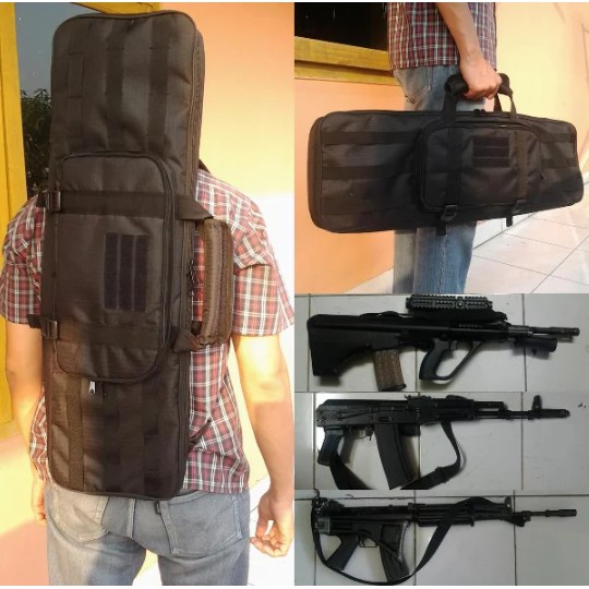 Tas Senapan Airsoft Gun Bag Laras Panjang Tas Senjata Holster Tempat Senjata