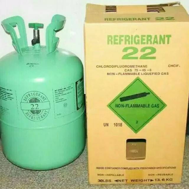 preon ac R22 isi full 13,6 kg r 22 refrigent 1 can murah r22 1 kent 13.6kg