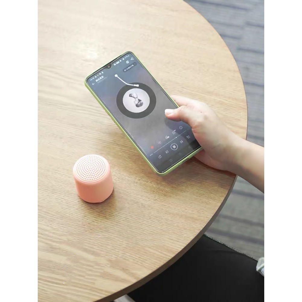 【33LV.ID】NEW Speaker Bluetooth Bass Stereo Mini LittleFun Macaron