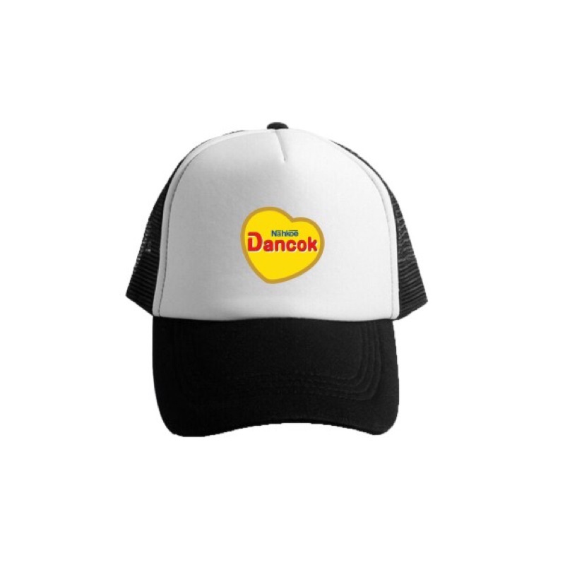 Topi Trucker Dancok - HITAM PUTIH